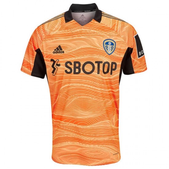 Camisola Leeds United Guarda-redes Equipamento Segundo 2021-2022 Manga Curta